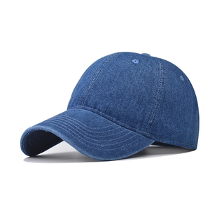 Baseball Trucker <b>Cap</b> Foam Denim Adjustable Breathable <b>Waterproof</b> Distressed Unisex Low MOQ High Quality Denim <b>Cap</b> - Product Image 6