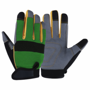 ถุงมือช่าง JNM SAFETY Amara รุ่นยอดนิยม หนังสังเคราะห์เสริมแรง 11 ออนซ์ ป้องกันแรงกระแทกสูง พร้อมปลอกข้อมือยาง PU - Product Image 2