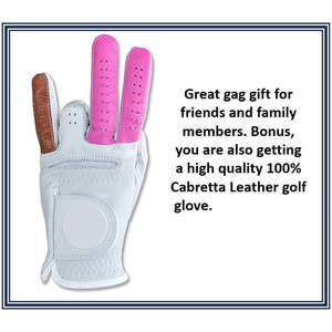 Guantes de Golf Premium 100% Cuero Cabretta para Hombre, Agarre Duradero, Diseño Ligero, Protección Solar, Correa Ajustable - Product Image 3