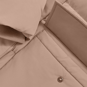 Manteau d'hiver réversible pour homme SOLID INTERNATIONAL, à capuche, écologique, grande taille, avec doublure en coton respirant et à séchage rapide, 70% duvet de canard - Product Image 4