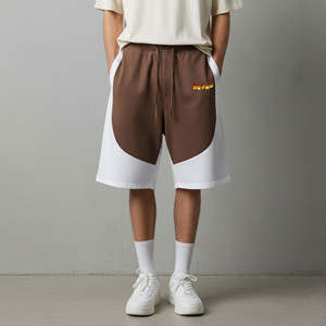 Summer Casual Wear High Quality Solid Fashionable Sun Fade Wash Breathable Eco-Friendly Gym Quick Dry <b>Elastic</b> Waist shorts - Product Image 6