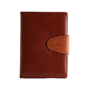 Carnet de notes A5 en cuir PU avec serrure, journal élégant pour le bureau, l'école, les affaires, les voyages, 200 pages - Product Image 1