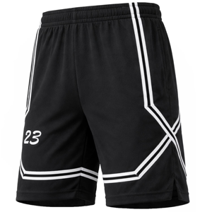 Shorts Bermuda Homme Décontractés à Taille Mi-Haute Élastique, Couleur Unie, Haute Qualité, Légers, en Maille Respirante, pour Sport, Gym, Course à Pied, avec Poches, Séchage Rapide - Product Image 2