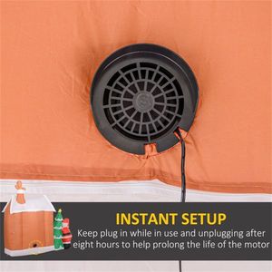 Christmas Snowman Inflatable Outdoor Holiday Yard Decorations Festive Christmas Decor for Your Home or Garden - Product Image 4