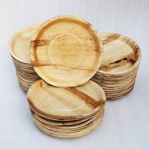 High Quality Areca Palm <b>Plates</b> with Smooth Finish Biodegradable Food Serving <b>Plates</b> for Hotels Resorts and Catering Companies - Product Image 1