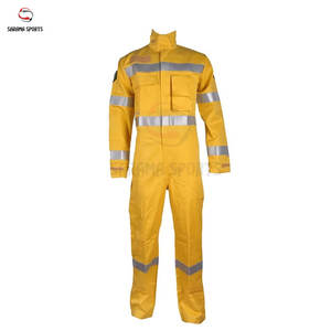 Combinaison de travail de haute qualité pour hommes avec bandes réfléchissantes, combinaison imperméable, veste de travail d'extérieur et ensembles de combinaisons de travail - Product Image 3