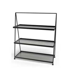 reen Iron Mesh 2 Tier Utility Rack Multipurpose Metal Wire <b>Basket</b> <b>Shelf</b> Countertop Kitchen Spice Storage Organizer - Product Image 2