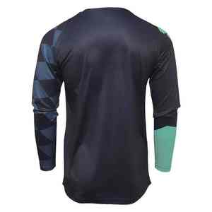Nueva Camiseta de Motocross Personalizada para Hombre, Transpirable, Estampada, de Carreras, 100% Poliéster, Secado Rápido, Anti-UV, Disponible al por Mayor - Product Image 2
