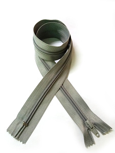 High Durable 3# Colorful Closed End Nylon Coil <b>Zipper</b> with Auto Lock Slider Bulk Supply for Apparel Luggage - Product Image 3