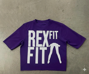 เสื้อยืดผ้าตาข่ายคุณภาพสูงทรงหลวมสบายๆ สไตล์ลำลอง สตรีทแวร์ เนื้อผ้าหนา รับสกรีนโลโก้ตามสั่ง - Product Image 1