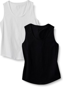 Camiseta sin mangas básica acanalada para mujer, suave, transpirable, de algodón, informal, de verano, para fitness y yoga, ropa al por mayor - Product Image 6