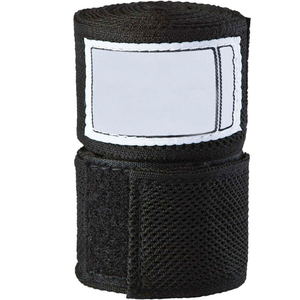 Bandages de boxe en coton noir haute élasticité pour l'entraînement toutes saisons - Product Image 4