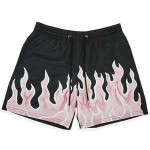 Pantalones Cortos de Baloncesto Personalizados para Hombre, Malla Transpirable, Cintura Elástica con Cordón, Bolsillo Lateral, Sublimación, Impresión Digital 3D - Product Image 1