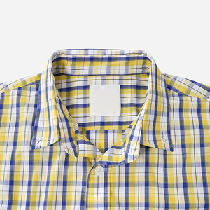 Chemises décontractées d'été pour hommes en flanelle 100% coton, design haut de gamme tendance, couleur personnalisée - Product Image 4
