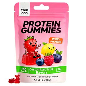 Whey Protein Gummy High Protein Gummy Suplemento OEM ODM Etiqueta privada Venta al por mayor Granel Fábrica personalizada - Product Image 1