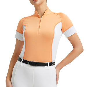 เสื้อขี่ม้าแฟชั่นสำหรับผู้หญิง สีพื้น ขนาดสั่งทำได้ พร้อมกางเกงจ็อดปูร์และกางเกงบรีชส์ และเสื้อเบสเลเยอร์ - Product Image 1