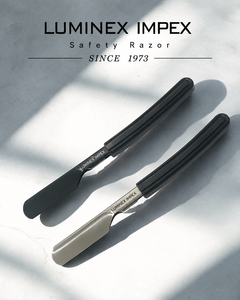 Navaja de Afeitar Recta Vintage Luminex Impex con Mango de Concha de Abulón y Acero al Carbono, Lista para Usar en Barberías y Salones - Product Image 6