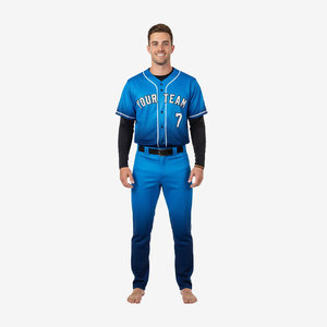 Uniforme de baseball au design unique OEM, logo personnalisé imprimé, impression par sublimation, uniforme de baseball unisexe pour adultes - Product Image 2