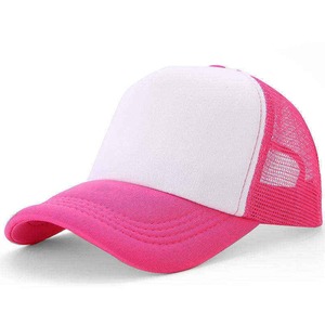Canvas Mesh Back Low Price Blank High Quality Fashion Outdoor Summer Trucker Hats Wholesale Multi-Panel - Product Image 3