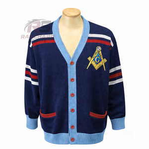 Premium Custom Masonic Sweater for Men – High Quality Knitted Freemason Logo Pullover, Comfortable Winter Wear, OEM Private - Product Image 1