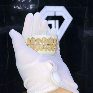Cubiertas Dentales de Diamantes de Calidad Premium, Grillz Personalizados, Joyería de Lujo para Hombres y Mujeres con Estilo Moderno Hip Hop - Product Image 2