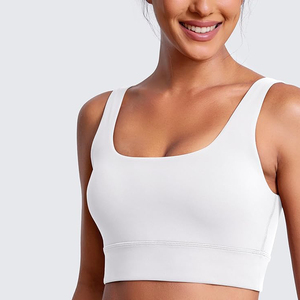 Comodidad Redefinida: Sujetador Deportivo Blanco Sin Costuras para Actividad Moderada, Entrenamientos en el Gimnasio y Uso Diario - Product Image 4