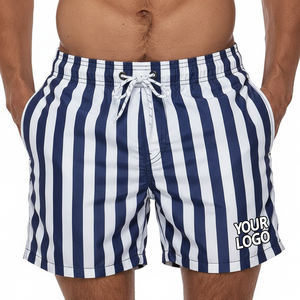 Shorts de Playa para Hombre y Mujer, con Logotipo Personalizado, Transpirables, de Secado Rápido, Ecológicos, Antiarrugas, de Poliéster/Algodón - Product Image 5