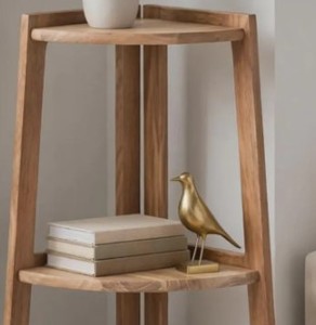 Modern <b>Wooden</b> Ladder Shelf 3-Tier Freestanding Backless <b>Bookcase</b> For Living Room Home Furniture Scandinavian Design - Product Image 5
