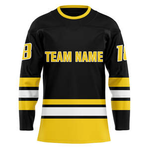 Maillots de hockey personnalisés avec logo sublimé OEM, style hockey sur glace, uniformes de hockey sur glace - Product Image 1