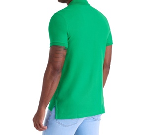 Chemise de golf pour homme 100 % coton, infroissable, à manches courtes, imprimée numériquement avec poche – Produit le plus vendu - Product Image 2