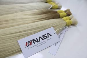 Cabello crudo liso vietnamita a granel de primera calidad Extremos súper completos Envío internacional rápido - Product Image 3