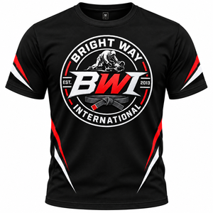 T-shirts personnalisés en sublimation, en gros, pas chers, unisexes, 100% polyester, pour hommes et femmes, haute qualité - Product Image 1