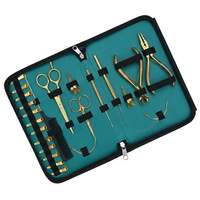 Kit d'application et d'entretien pour extensions capillaires ZYDAR SPORTS en acier inoxydable – Outils professionnels complets pour extensions à bandes, à clips et micro-tissages