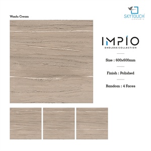 Azulejos de Porcelana Metálicos Esmaltados Resistentes al Desgaste para Pisos y Paredes de Hoteles y Vestíbulos, 600 x 600, Fabricante y Exportador - Product Image 2