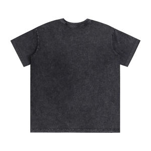 Camisetas Personalizadas DTG de Estilo Urbano, 100% Algodón, Hombros Caídos, Corte Holgado, Vintage, Lavado Ácido, para Hombre - Product Image 2