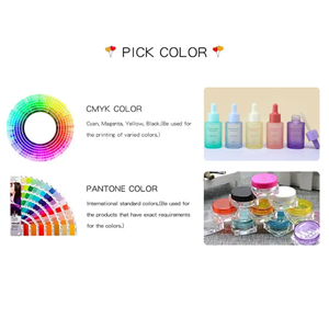 Contenants cosmétiques vides de luxe OEM de 4 oz et 8 oz, pot givré, emballage cosmétique biodégradable, pot en plastique pour crème avec couvercle doré - Product Image 4