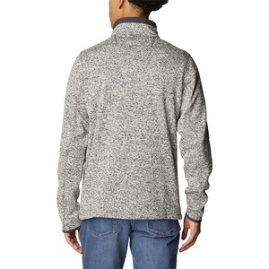 Sweat-shirt de golf pour homme avec logo personnalisé, col zippé 1/4, hauts de sport, vente en gros - Product Image 4