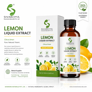 Extrait liquide pur de citron avec profil d'agrumes frais pour applications industrielles et commerciales à grande échelle - Product Image 4