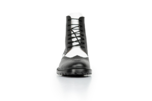 Botas casuales de media caña para hombre con suela gruesa, estilo urbano moderno, botines con cordones para uso diario - Product Image 3