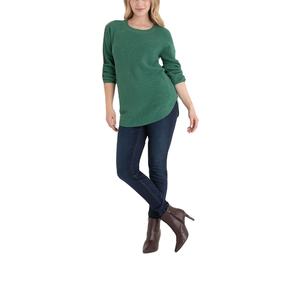 เสื้อสเวตเตอร์คอเต่าปักลายคริสต์มาสลำลองสำหรับผู้หญิง ผ้าอะคริลิก 100% สำหรับฤดูหนาว ซับในผ้าฝ้าย สีสันปรับแต่งได้ รุ่นใหม่ปี 2026 - Product Image 3