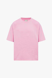 T-shirt décontracté rose coupe classique pour homme, 100 % coton respirant, écologique, mode estivale, vierge - Product Image 5