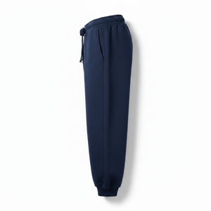 Pantalones Deportivos de Algodón Azul Marino para Hombre PRO ENTERPRISES, Cintura Elástica, Cintura Alta, Antiestáticos, Lavado Ácido, Casuales, con Bolsillos Laterales - Product Image 3