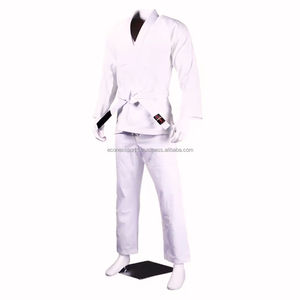Uniforme de Karate de algodón 100% de alta calidad, logotipo personalizado, nuevo estilo, traje de entrenamiento de artes marciales ligero para hombres, función elástica - Product Image 5