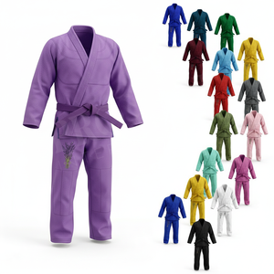 Uniforme de Jiu Jitsu Brasileño de Poliéster Duradero de Alta Calidad, Kimono de BJJ, Uniforme Cómodo para Artes Marciales, Uniforme de Competición de MMA - Product Image 1