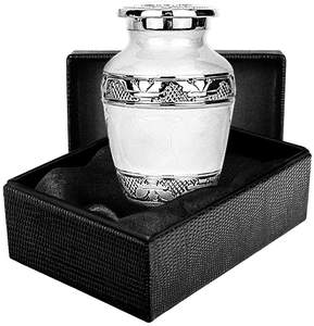 Wholesale American Style Small Metal Token <b>Urns</b> <b>for</b> Family Pets & Babies <b>Ashes</b> Red Fire Finish Cremation Funeral Supplies - Product Image 3