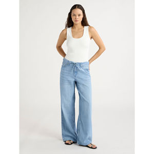 Jeans de corte relajado para mujer, pantalones vaqueros holgados vintage, jeans informales de pierna recta para primavera y verano - Product Image 6
