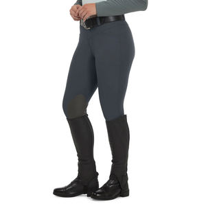 Leggings de equitación personalizados para mujer, de poliéster y algodón, transpirables, ligeros, de talle alto, ajuste holgado, con cierre de hebilla. - Product Image 1