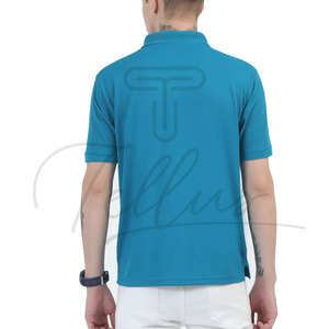 เสื้อเชิ้ตผู้ชายแบบเรียบสั่งทำขายส่ง พร้อมบริการพิมพ์โลโก้และปักลาย ผ้าแคนวาสคอตตอนแห้งเร็ว - Product Image 4