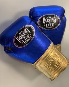 Cowhide Leather Boxing <b>Gloves</b> No Boxing No Life Lace-<b>Up</b> Padding Full Finger Moisture Wicking Boxing RL-BG-226 - Product Image 4