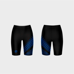 Pantalones cortos de ciclismo negros para hombre con patrón geométrico, ropa interior acolchada sin costuras para entrenamiento en carretera - Product Image 3